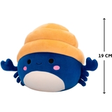 М'яка іграшка Squishmallows Краб-самітник Ленор, 19 см (SQCR06609) - Pampik - 2