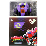 Динозавр-трансформер Dinoster Пурпурний Раптор-бот, бокс для зберігання (EU580840-2) - Pampik - 8