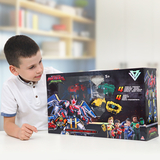 Ігровий набір Dinoster Швидка трансформація, 4 робота, аксесуари (EU580810A) - Pampik - 7