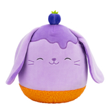 М'яка іграшка Squishmallows Чорничний Кролик, 19 см (SQER01208) - Pampik
