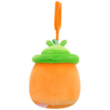 М'яка іграшка на кліпсі Squishmallows Морковка Кароліна, 9 см (SQCP00462) - Pampik - 5