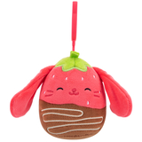 М'яка іграшка на кліпсі Squishmallows Кролик Гунда, 9 см (SQCP00464) - Pampik