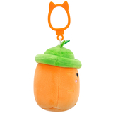 М'яка іграшка на кліпсі Squishmallows Морковка Кароліна, 9 см (SQCP00462) - Pampik - 4