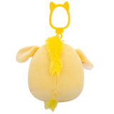 М'яка іграшка на кліпсі Squishmallows Віслючок Гевін, 9 см (SQCP00461) - Pampik - 5