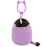 М'яка іграшка на кліпсі Squishmallows Корівка Олексі, 9 см (SQCP00463) - Pampik - 3