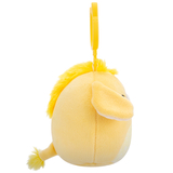 М'яка іграшка на кліпсі Squishmallows Віслючок Гевін, 9 см (SQCP00461) - Pampik - 4