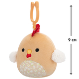 М'яка іграшка на кліпсі Squishmallows Півник Руті, 9 см (SQCP00465) - Pampik - 6