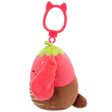 М'яка іграшка на кліпсі Squishmallows Кролик Гунда, 9 см (SQCP00464) - Pampik - 3