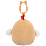 М'яка іграшка на кліпсі Squishmallows Півник Руті, 9 см (SQCP00465) - Pampik - 5