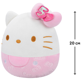 М'яка іграшка Squishmallows Хелоу Кітті у рожевому, 20 см (SQSN00497) - Pampik - 6