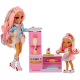 Ігровий набір з лялькою Rainbow High Littles Кондитерська Кенді (522058) - Pampik - 8