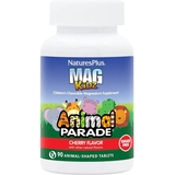 Магній для дітей NaturesPlus MagKidZ Animal Parade Вишня, без цукру, 90 жувальних таблеток - Pampik
