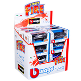 Автомодель Bburago в красном диспенсере, 1:43, 1 шт. в ассортименте (18-30010R) - Pampik - 3