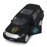 Автомодель TechnoDrive Шевроны Героев Toyota Land Cruiser ЦСО Альфа (KM6010SA) - Pampik - 9