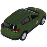 Автомодель TechnoDrive Шевроны Героев Toyota RAV4 Сухопутные войска ВСУ (KM6198M2) - Pampik - 6