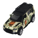 Автомодель TechnoDrive Шевроны Героев Land Rover Defender 110 - 3 ОШБр (250363M2) - Pampik