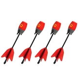 Лук для гри Zing Hyper Strike, 4 стріли, червоний (HS470R) - Pampik - 3