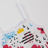 Майка Garnamama UnicornI LOVE ART Vests 1 134-140 Белый (1035744.1400991) - Pampik - 4