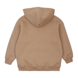 Спортивна кофта Garnamama Oversize sport zip на блискавці з капюшоном 158-164 Бежевий (1043369.1408203) - Pampik - 2