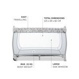 Дитяче ліжечко-манеж Hauck Sleep N Play Go Plus Multicolor black (60070-2) - Pampik - 3