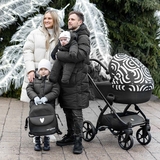 Универсальная коляска 2 в 1 Tutis UNO 5+ by Garbanota Bianco - Pampik - 9