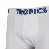 Труси-боксери Garnamama Tropics boxer briefs dad L муж Белый (1037766.1402681) - Pampik - 3