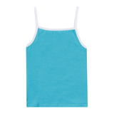 Майка Garnamama Basic vests girl 122-128 Голубой (882264.1093345) - Pampik - 2