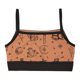 Ліф Garnamama Татоо Crop Tops 134-140 Коричневый (1037817.1402721) - Pampik - 2