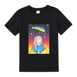 Футболка Garnamama Ukraine t-shirt дитячі малюнки 104 Чорний (921772.1278325) - Pampik