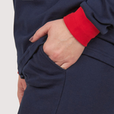 Піжама Garnamama Pajamas Mam XL Синий (884422.1238683) - Pampik - 12