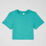 Кроп-топ Garnamama Lasting crop t-shirt 134-140 Зеленый (996959.1353361) - Pampik - 5