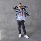 Спортивні штани Garnamama Basic, р.128, сірий (1012439.4851122) - Pampik - 6