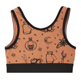 Ліф Garnamama Татоо Crop Tops майка-топ 146-152 Коричневый (1037810.1402711) - Pampik - 2