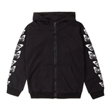 Спортивна кофта Garnamama Jacket Butterflies 146 Чорний (986352.1344111) - Pampik