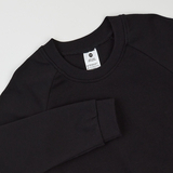 Реглан Garnamama Basic Sweatshirt інтерлок 122 Чорний (970888.1327824) - Pampik - 3