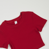 Кроп-топ Garnamama Lasting crop t-shirt 110-116 Красный (997388.1353369) - Pampik - 3