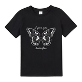 Футболка Garnamama Butterflies t-shirt 110-116 Черный (977281.1334425) - Pampik