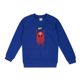 Реглан Garnamama Sleeves малюнок 122 Синий (928682.11930328) - Pampik - 3