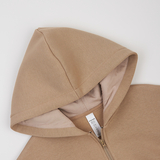 Бомбер утеплення Garnamama Oversize sport hood з капюшоном 134-140 Бежевий (1041690.1407313) - Pampik - 5