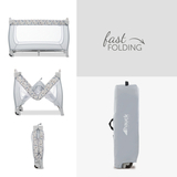 Детская кроватка-манеж Hauck Sleep N Play Go Plus PB Rainbow (60084-9) - Pampik - 4