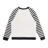 Реглан Garnamama Happy Monster SV 98 Чорний Білий (616367.720541) - Pampik - 2