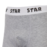Труси-боксери Garnamama Basic STAR Boxer briefs boy 122-128 Серый (1037793.1402702) - Pampik - 3