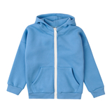 Спортивна кофта на флісі Garnamama Basic Jacket soft 122 Голубой (882373.1237191) - Pampik