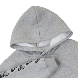 Худі на флісі Garnamama Hoodie soft Butterflies 140 Серый (973291.1331263) - Pampik - 4