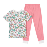 Піжама Garnamama Unicorn 2.0 PG 122 Білий Рожевий (899999.1255801) - Pampik