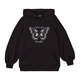 Худі Garnamama Hoodie girl Butterflies 134 Чорний (977103.1334391) - Pampik