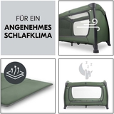 Дитяче ліжечко-манеж Hauck Play N Relax Dark Green (60015-3) - Pampik - 4