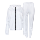 Спортивний костюм на флісі Garnamama Basic Sweatsuit Mom Jacket +Pants soft L Белый (882617.1237424) - Pampik - 5