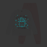 Піжама, що світиться Garnamama Neon PG 164 Рожевий Білий (793403.508418) - Pampik - 2