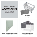 Дитяче ліжечко-манеж Hauck Sleep N Play Go Plus Dusty Blue (60089-4) - Pampik - 9